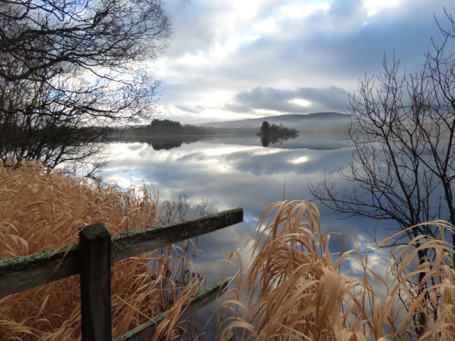 Loch Kinord reflections