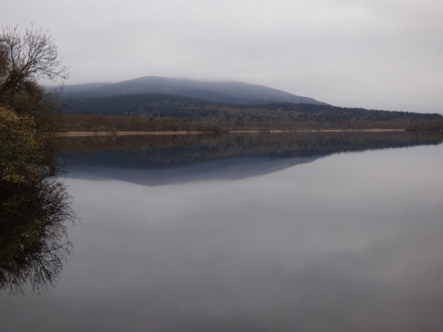 One of this week's misty mornings at Loch Kinord